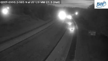 I-985 N after SR11/US129 MM 22.1 live camera view