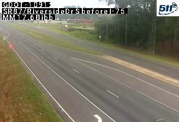 SR87/RiversideDr S before I-75 MM 17.6 live camera view