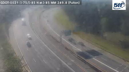 I-75/I-85 N at I-85 MM 249.8 live camera view