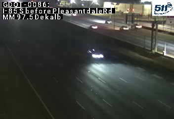 I-85 S before PleasantdaleRd MM 97.5 live camera view