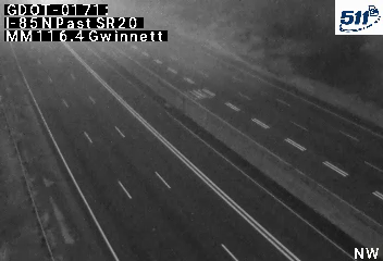 I-85 N past SR20 MM 116.4 live camera view