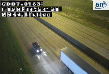 I-85 N past SR138 MM 64.2 live camera view