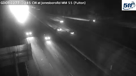 I-285 CW at JonesboroRd MM 55 live camera view