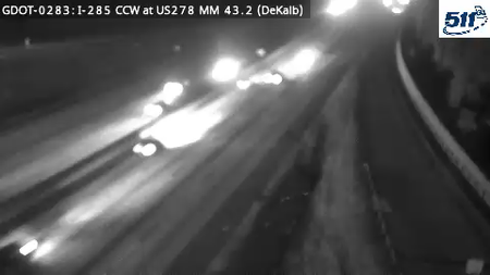I-285 CCW at US278 MM 44.7 live camera view