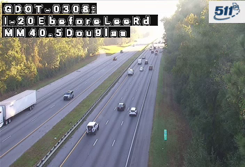 I-20 E before LeeRd MM 40.5 live camera view
