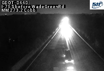 I-75 S before WadeGreenRd MM 273.2 live camera view