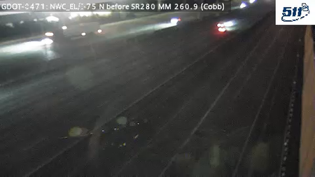 I-75 N before SR280 MM 260.9 live camera view