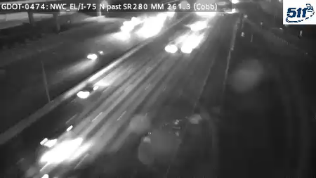 I-75 N past SR280 MM 261.3 live camera view