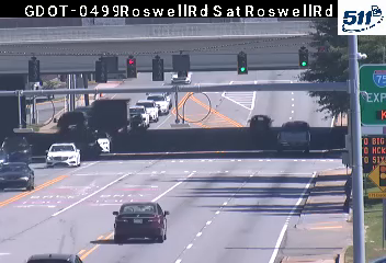 I-75/RoswellRd S at RoswellRd MM 264.1 live camera view