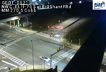 I-75 S at BigShantyRd MM 270.5 live camera view