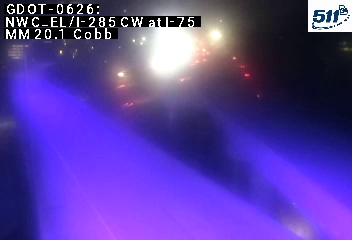 I-285 CW at I-75 MM 20.1 live camera view