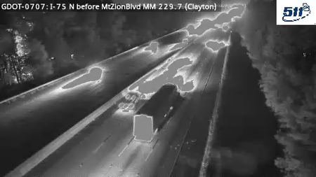 I-75 N before MtZionBlvd MM 229.7 live camera view