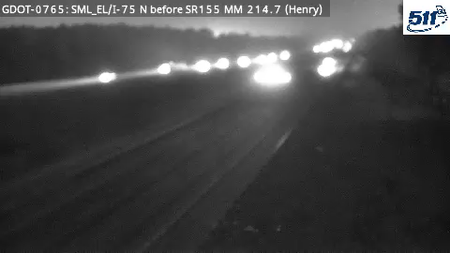 SML_EL/I-75 N before SR155 MM 215 live camera view