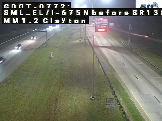 I-675 N before SR138 MM 1.2 live camera view