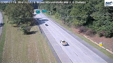 SR410/US78 W past NDruidHillsRd MM 0.6 live camera view