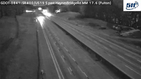 SR400/US19 S past HaynesBridgeRd MM 17.6 live camera view