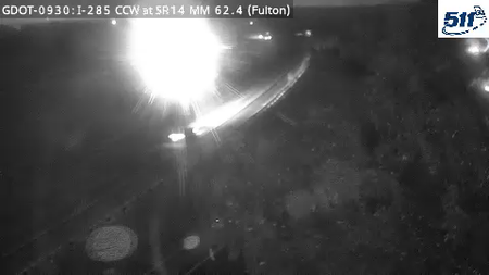 I-285 CCW at SR14 MM 1.7 live camera view