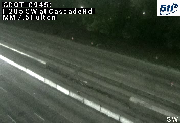 I-285 CW at CascadeRd MM 9.4 live camera view