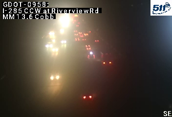 I-285 CCW at RiverviewRd MM 15.4 live camera view