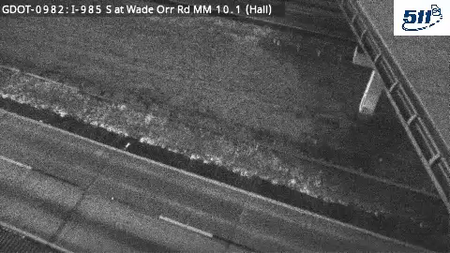 I-985 S at WadeOrrRd MM 10.1 live camera view
