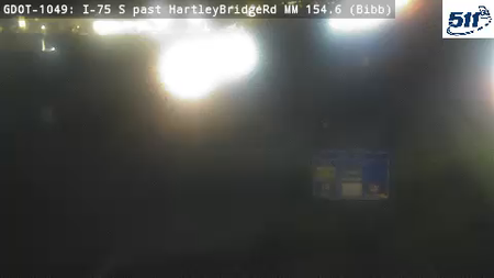 I-75 S past HartleyBridgeRd MM 154.6 live camera view