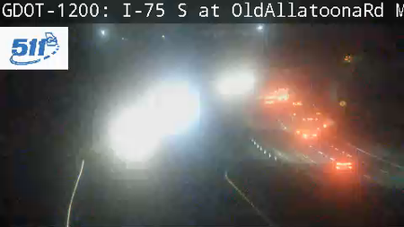 I-75 S at OldAllatoonaRd MM 283.2 live camera view