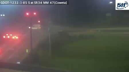 I-85 S at SR34 MM 46.5 live camera view