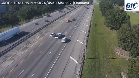 I-95 N at SR26/Us80 MM 102 live camera view