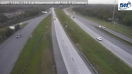 I-16 E at WGwinnettSt MM 166.5 live camera view