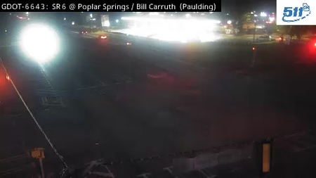SR 6 at Bill Carruth Pkwy/Poplar Springs Rd live camera view