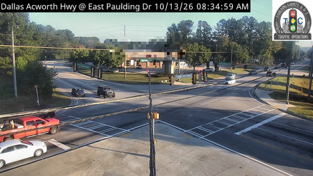 Dallas-Acworth Hwy at East Paulding Dr live camera view
