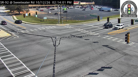 SR 92 at Sweetwater/Brownsville Rd live camera view