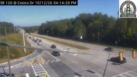 SR 120 at Costco Dr live camera view