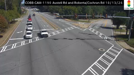 Austell Rd at Roberta/Cochran Rd live camera view
