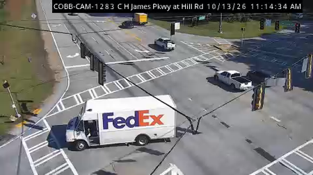 C H James Pkwy at Hill Rd live camera view