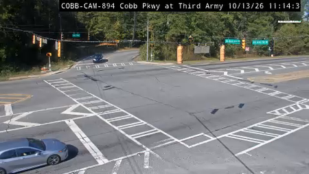 Cobb Pkwy at Third Army Rd live camera view