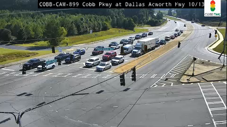 Cobb Pkwy at Dallas Acworth Hwy live camera view