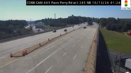 Paces Ferry Rd at I-285 live camera view