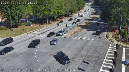 SR 20 at Woodward Crossing Blvd live camera view