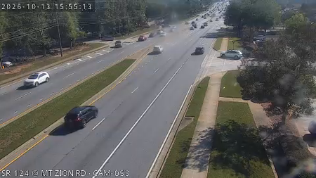 SR 124 at Mt Zion Church Rd live camera view