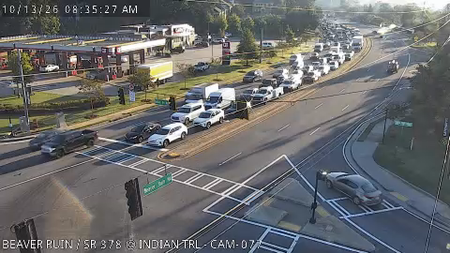 SR 378 at Indian Trail-Lilburn Rd live camera view