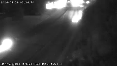 SR 124 at Bethany Church Rd live camera view