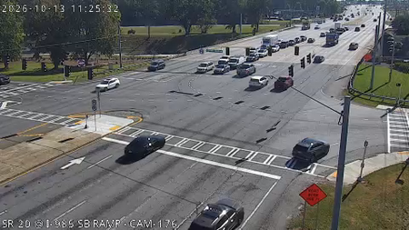 SR 20 at I-985 SB Ramp live camera view