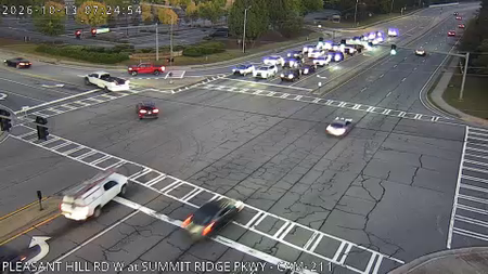 Pleasant Hill Rd at Summit Ridge Pkwy live camera view
