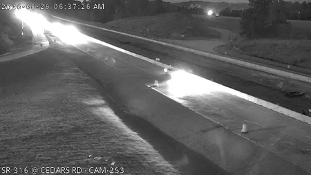SR 316 at Cedars Rd live camera view