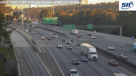 I-285 CCW after US19 MM 24.5 live camera view