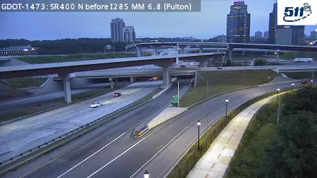 SR400 N before I285 MM 6.8 live camera view