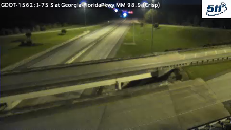 I-75 S at Georgia-FloridaPkwy MM 98.9 live camera view