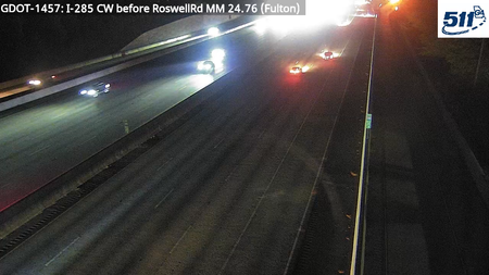 I-285 CW before US19 MM 25.8 live camera view