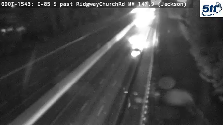 I-85 S past RidgewayChurchRd MM 147.9 live camera view